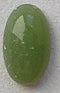 5X3MM GLASS JADE OVAL CABOCHONS