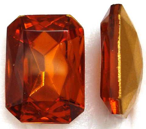 18X13MM (4626/2) MADEIRA TOPAZ CUSHION OCTAGONS