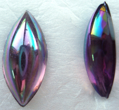 15X7MM AMETHYST AB BOMBE CUT MARQUISE CABS
