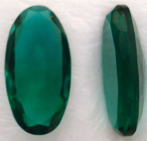 20X10MM (4123/2) UNFOILED EMERALD OVALS