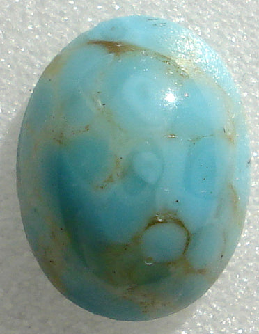 8X6MM (1685) TURQUOISE MATRIX OVAL CABOCHONS