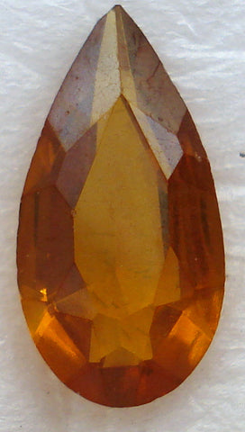 10X5MM UNFOILED PB TOPAZ COLOR PEARS