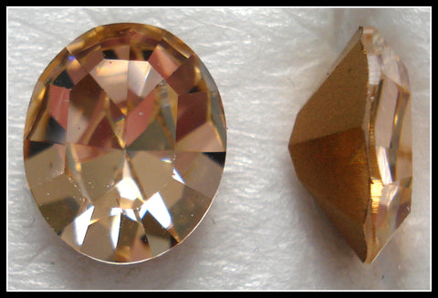 12X10MM (4100) LIGHT PEACH PB OVALS