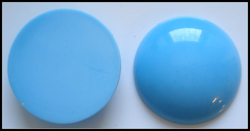 30MM (2194) TURQUOISE COLOR ROUND CABOCHONS