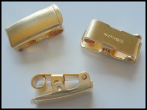 12X5.4MM MEDIUM GOLD FILLED FOLD OVER CLASPS
