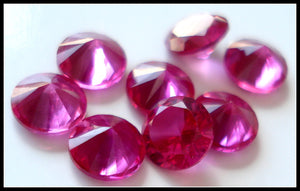 4.5MM SYNTHETIC RUBY JULY BIRTHSTONES