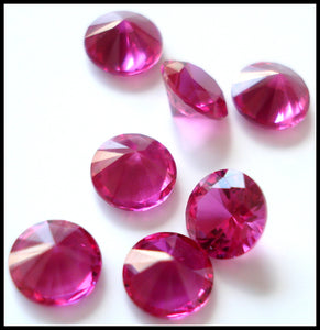 5MM SYNTHETIC RUBY JULY BIRTHSTONES