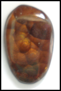 FIRE AGATE 21.8X14.1MM NATURAL STONE