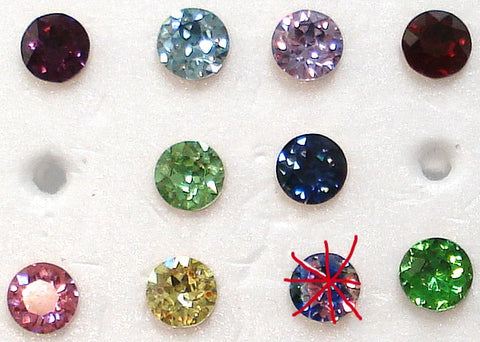 7.1-7.3mm (1200) (34SS) Round Dentelles