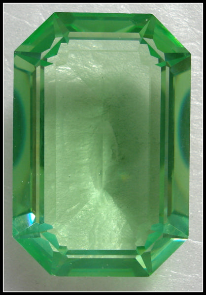 24X16MM (4610) UNFOILED PERIDOT CUSHION OCTAGONS