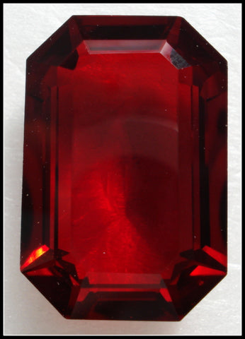 24X16MM (4610) UNFOILED SIAM RED CUSHION OCTAGONS