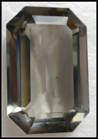 24X16MM (4610) UNFOILED BLACK DIAMOND CUSHION OCTAGONS