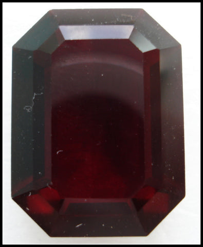 20X15MM (4610) STEP CUT UNF. GARNET CUSHION OCTAGONS