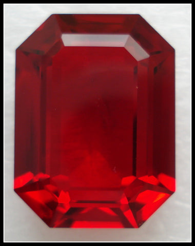 20X15MM (4610) STEP CUT UNF. SIAM CUSHION OCTAGONS