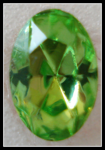 6X4MM (4130/2) PERIDOT PB OVALS