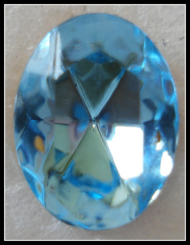 8X6MM (4130/2) AQUA PB OVALS