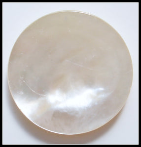 13MM (KA) MOTHER OF PEARL ROUND DISCS