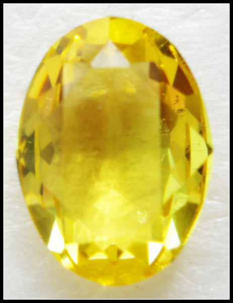 18X13MM (4120) UNFOILED LIGHT TOPAZ OVALS