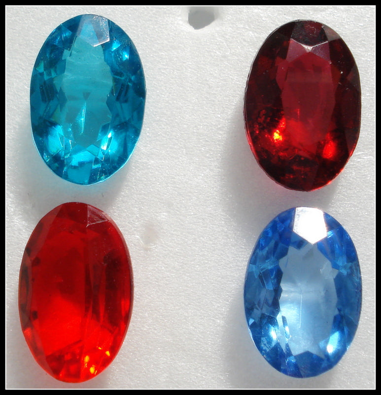 12X8MM (4130/2) TTC UNFOILED OVALS