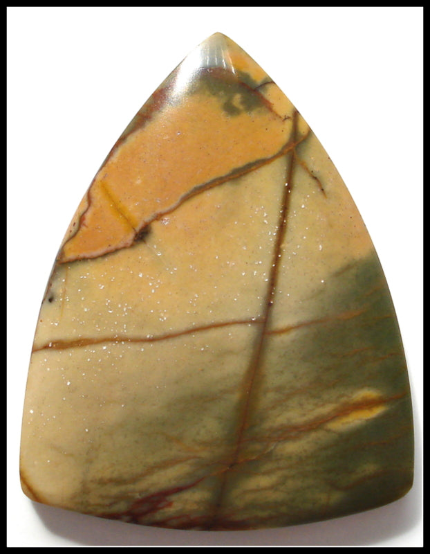 29X22MM RED CREEK JASPER ARROW SHAPE