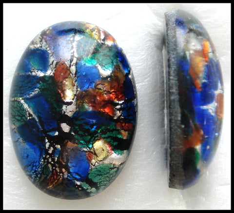 25X18MM (1685) BLACK OPAL CABOCHONS 2