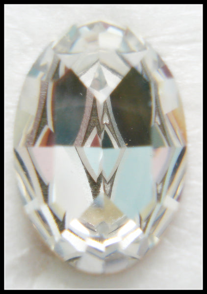 16X11MM (4100) POINTED BACK CRYSTAL OVALS