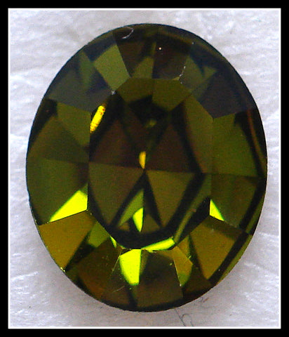 12X10MM (4100) OLIVINE OVALS