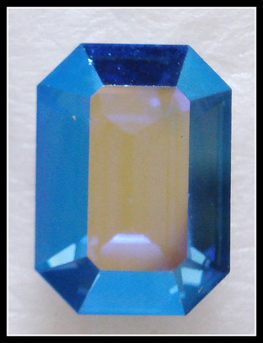 18X13MM (4600) SAPPHIRE AB CUSHION OCTAGONS