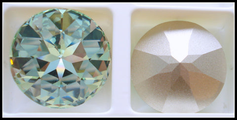 27MM (1201) CHRYSOLITE SHALLOW CUT DENTELLES