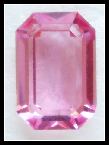 16X11MM (4610) UNFOILED ROSE STEP CUT CUSHION OCTAGONS