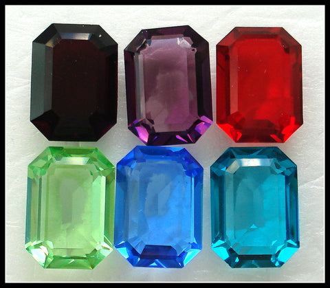 18X13MM (4610) UNF STEP CUT CUSHION OCTAGONS