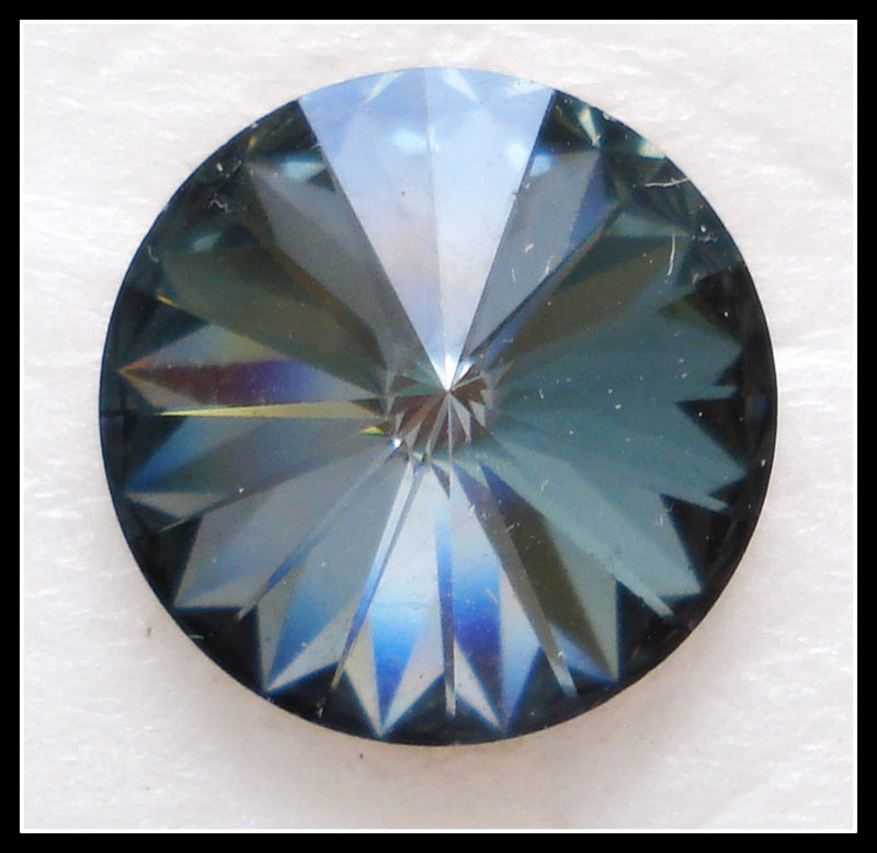 14MM (1122) BLACK DIAMOND RIVOLIS