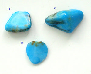 6.7-12.1MM (S90) IMITATION TURQUOISE CHIPS