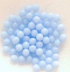 2.5MM (8988) LT. BLUE UNDRILLED BALLS (20PK)
