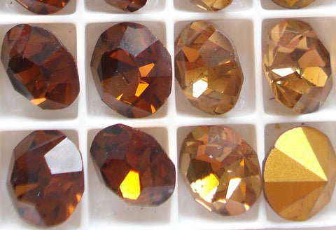 10.9-11.3MM (1100) (48SS) ROUNDS LT OR DK SMOKED TOPAZ