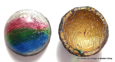 12MM (METAL) ROUND IRIS COLOR STONES (CAP)