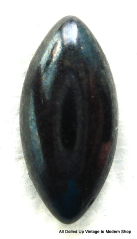 15X7MM (3146) CHARCOAL COLOR GLASS MARQUISE BTD