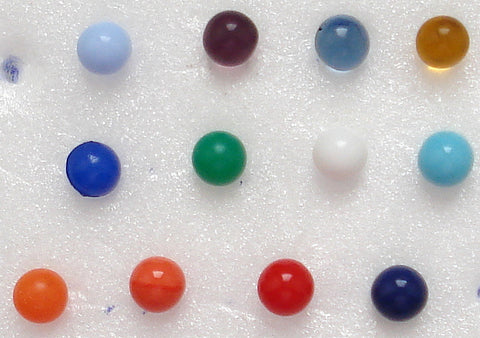 4.0mm (8988) Undrilled Colored Balls