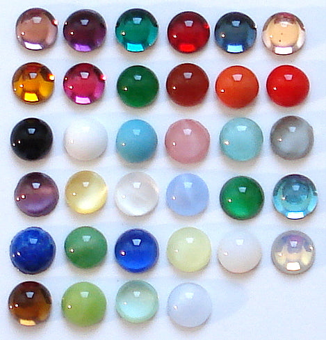 7mm (2194) Round Cabochons