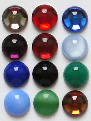 11mm (2194) ROUND CABOCHONS