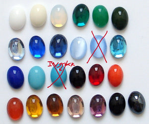 7x5mm (2195) Oval Cabochons