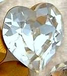 11x10mm (4800) Crystal Heart Shape