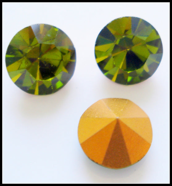 10.9-11.3mm (1100) (48SS) Olivine Rounds