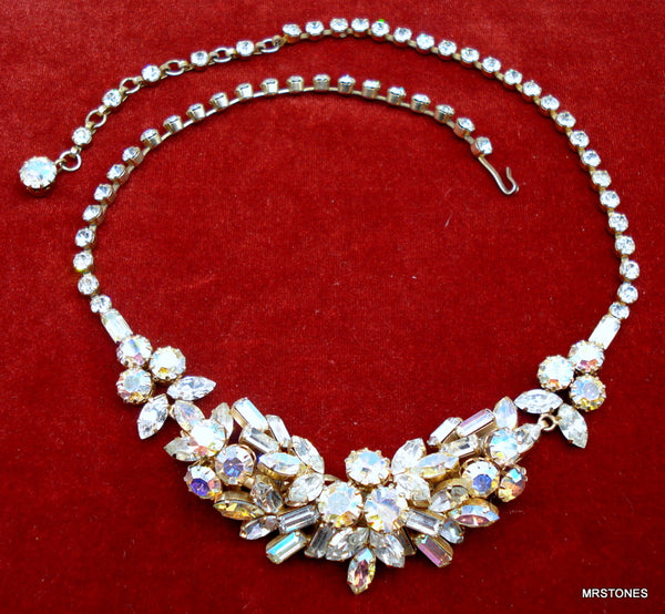 Austria Glam AB Crystal Rhinestone Necklace