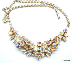 Austria Glam AB Crystal Rhinestone Necklace