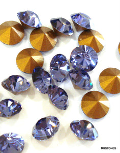 5.4mm (1012) (24ss) Tanzanite Pointed Back Round