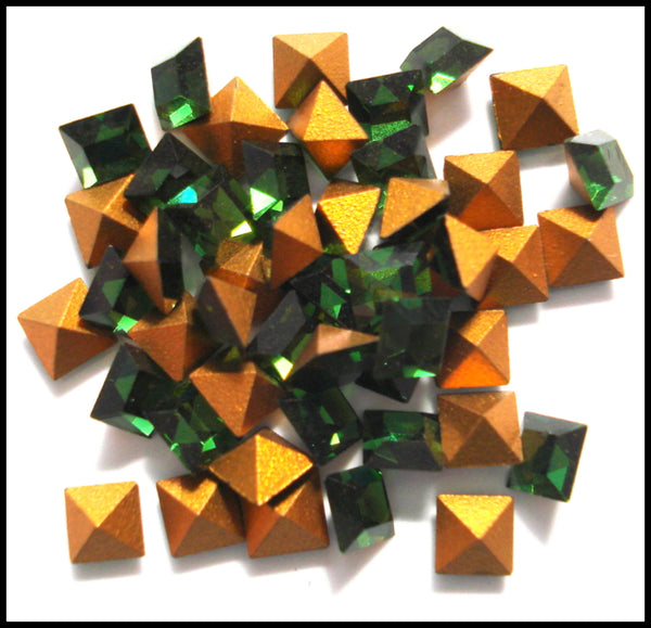 3mm (4400) Green Tourmaline Square Shape