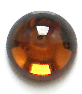 2.5mm (2194) Smoked Topaz Round Cabochon