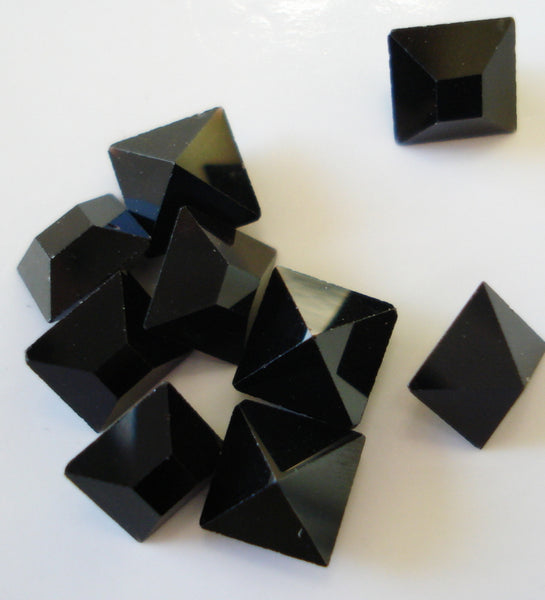 5.5mm (4400) Jet Black Square Shape