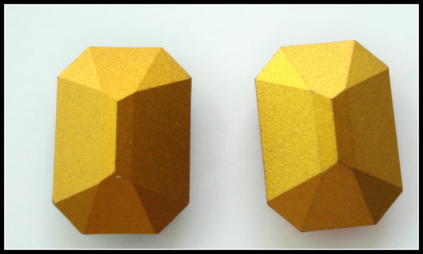 18x13mm (4600) Cushion Octagons Foiled back 02 and 07